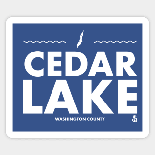 Washington County, Wisconsin - Cedar Lake Sticker